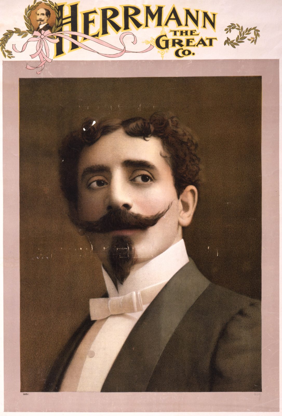 Herrmann the Great Co. color lithograph