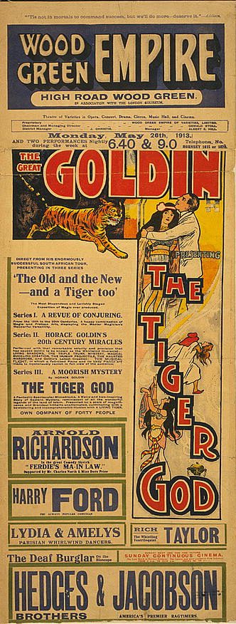 Horace Goldin — The Tiger God