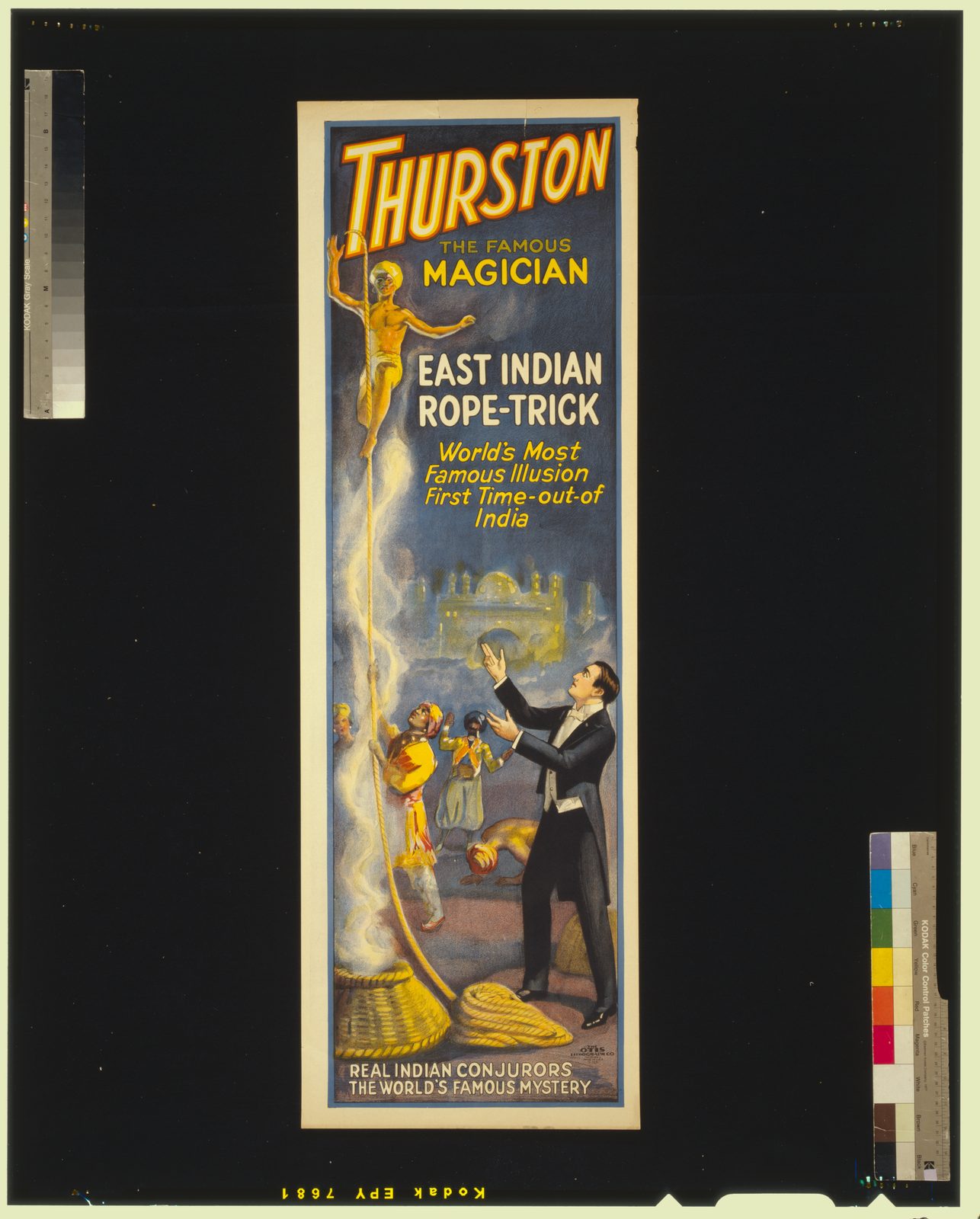 Thurston — East Indian Rope Trick lithograph